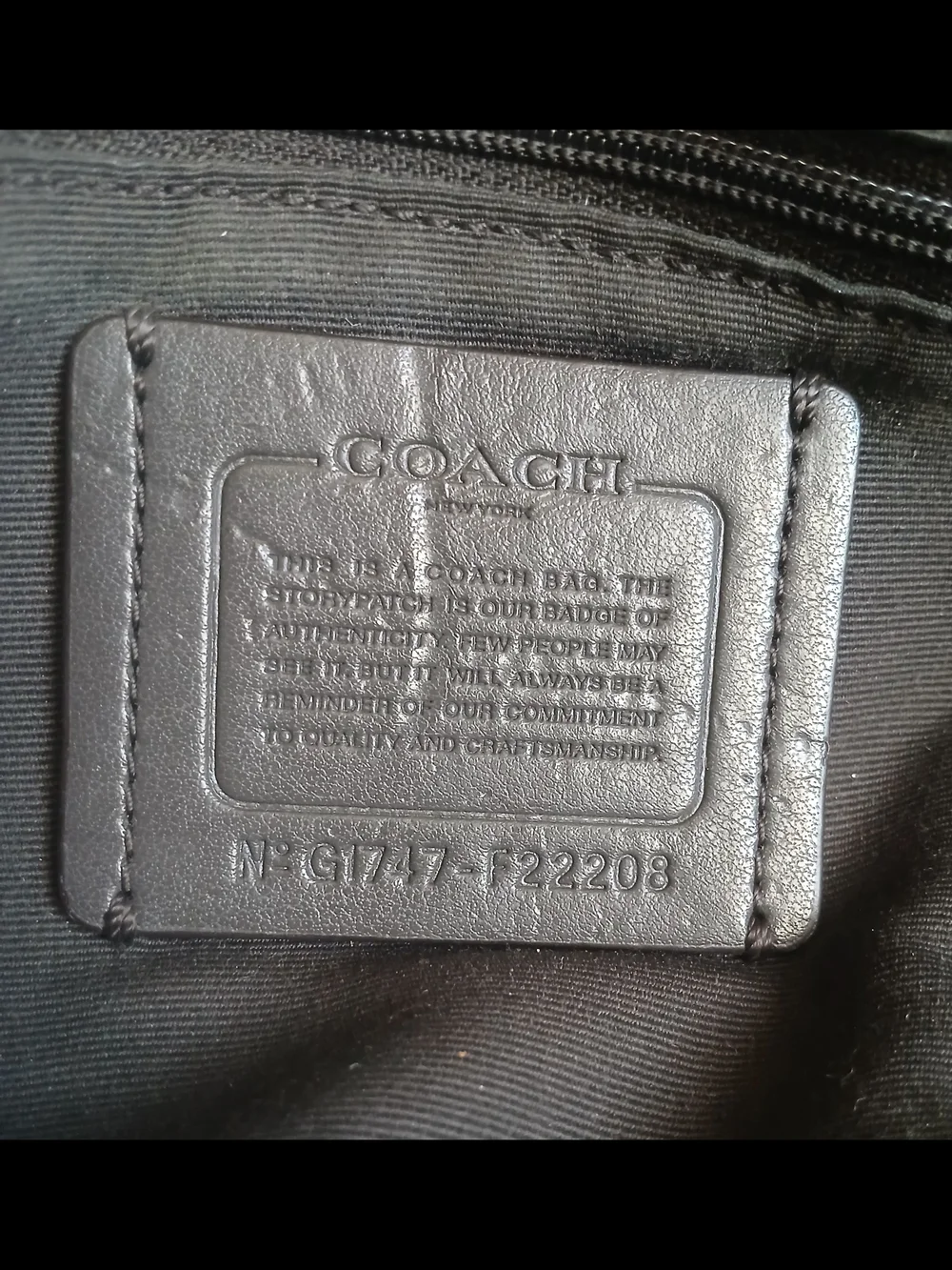 Coach ava shoulder
